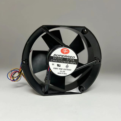 Ventilador de refrigeración de 150 g CC negro para calentador/microondas/refrigerador