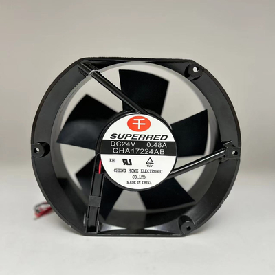 Tamaño plástico del marco sin cepillo negro del ventilador PBT 94V0 de DC modificado para requisitos particulares